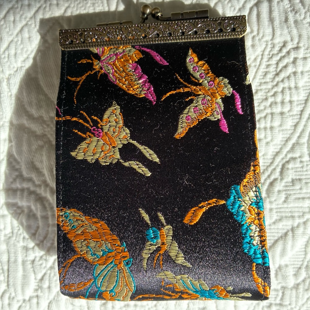 Butterfly Credit/Business Card Holder NWOT
